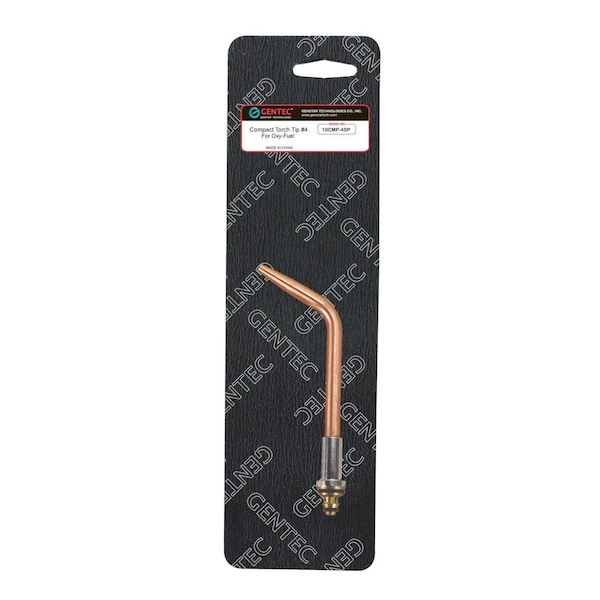 Gentec The Compact Torch Oxy-Fuel Tips, Air/Fuel Tip#4, Small Torch for LG Series 10CMP-4SP - main
